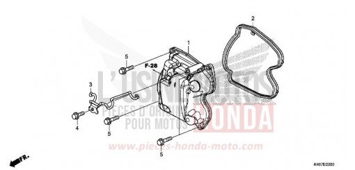 COUVERCLE DE CULASSE NSS125ADK de 2019